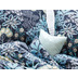 irisette Interlock-Jersey Bettwäsche Set Cora 8295 blau 135x200 cm, 1 x Kissenbezug 80x80 cm