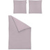 irisette Mako-Satin Bettwsche Set Florenz 8466 rosa 135x200 cm + 1x80x80 cm