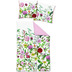 irisette Mako-Satin Bettwäsche Set Sense-K 8829 rosa 135x200 cm, 1 x Kissenbezug 80x80 cm