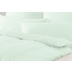 irisette Mako-Satin Bettwsche Set uni Twist 8626 mint Standard Bettbezug 135x200, Kissenbezug 80x40cm