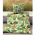 Janine Bettwsche modern art Mako-Satin botanik 42071-06 Standard Bettbezug 135x200, Kissenbezug 80x80cm
