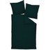 Janine Mako-Satin Colors schwarz Bettbezug 135x200, 80x80
