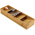 Joseph Joseph DrawerStore Bamboo Kompakter Besteck-Organizer - Holz