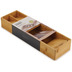 Joseph Joseph DrawerStore Bamboo Kompakter Besteck-Organizer - Holz