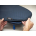 Joseph Joseph Wäscheset Pocket™ Plus Tischbügelbrett mit Tota™ 60-Liter Wäschekorb - Schwarz/Blau