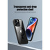 JT Berlin BackCase Pankow Hybrid MagSafe | Apple iPhone 15 Pro Max | schwarz/transparent | 11043