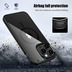 JT Berlin BackCase Pankow Hybrid MagSafe | Apple iPhone 15 Pro | schwarz/transparent | 11042