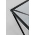 Kare Design Couchtisch Cristallo Schwarz 80x80cm