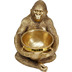 Kare Design Deko Figur Gorilla Holding Bowl Gold 4