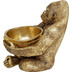 Kare Design Deko Figur Gorilla Holding Bowl Gold 4