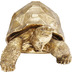Kare Design Deko Figur Turtle Gold Medium