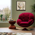 Kare Design Drehsessel Cosy Berry