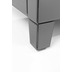 Kare Design Hochkommode Luxury Push 5 Schbe Grau