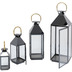 Kare Design Lantern Giardino Black Gold (4er Set)
