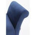 Kare Design Polsterbank Motley Velvet Blu