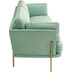 Kare Design Sofa Shirly 3-Sitzer Mint 221cm