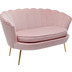 Kare Design Sofa Water Lily 2-Sitzer Gold Rosa