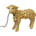 Kare Design Tischleuchte Animal Flower Sheep Gold