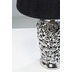 Kare Design Tischleuchte Rose Silber 57cm