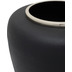Kayoom Vase Art Deco 2025 Schwarz / Silber