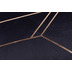 Kenda Sand Dekokissen Prisma 125 2er-Set Schwarz / Gold