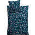 Kleine Wolke Bettwsche Florina Dunkelblau 	
Komfort Bettbezug 155x220, Kissenbezug 80x80cm
