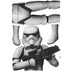 Komar Decosticker Star Wars Stormtrooper 100 x 70 cm