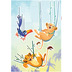 Komar Disney Deco-Sticker \"Lion King Relax\" 50 x 70 cm