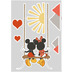 Komar Disney Deco-Sticker \"Mickey Swing\" 50 x 70 cm