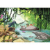Komar Fototapete \"Jungle book swimming with Baloo\" 368 x 254 cm