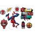 Komar Marvel Deco-Sticker \"Spider-Man Web Head\" 100 x 70 cm