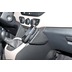 Kuda Lederkonsole für Hyundai i10 ab 11/2013 Kunstleder schwarz