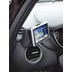 Kuda Navigationskonsole für Fiat Punto Evo 11/2009 & Punto ab 2012 Navikonsole Echtleder schwarz