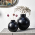 Lambert Borromini Vase schwarz