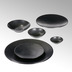 Lambert Kaori Platte schwarz metallic D 34,5 cm