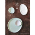Le Coq Porcelaine Platte oval 26,5x17,5 cm Ninfa Aquamarin