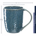 Leonardo Matera Keramiktasse 6er-Set 430 ml blau