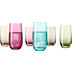 Leonardo Trinkglas SORA 6 Stck sortiert 390 ml farbig