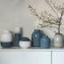 like. by Villeroy & Boch Lave Home Vase Cylinder bleu gro blau