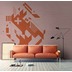 Livingwalls Fototapete Walls by Patel Tapete in Backstein Optik Brick By Brick kupfer orange rosa Vliestapete glatt 4,00 m x 2,70 m