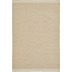Luxor Living Handwebteppich Visby beige-creme uni 65 x 130 cm