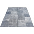 Luxor Living Teppich Punto blau-grau 80 x 150 cm