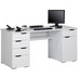 MAJA Möbel Schreib- und Computertisch OFFICE EINZELMODELLE weiß Hochglanz - Icy-weiß 160 x 74,5 x 67 cm