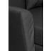 Max Winzer Judith Big-Sessel inkl. 1x Zierkissen 55x55cm Flachgewebe (Leinenoptik) schwarz