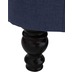 Max Winzer Mareille Big-Sessel inkl. 2x Zierkissen 55x55cm + 40x40cm Flachgewebe (Leinenoptik) dunkelblau