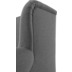 Max Winzer Mareille Big-Sessel inkl. 2x Zierkissen 55x55cm + 40x40cm Flachgewebe (Leinenoptik) anthrazit