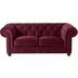 Max Winzer Orleans Sofa 2-Sitzer Microfaser burgund