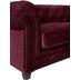 Max Winzer Orleans Sofa 2-Sitzer Microfaser burgund
