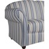 Max Winzer Corona Sofa 2-Sitzer Flachgewebe blau