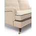 Max Winzer Passion Sofa 2-Sitzer Flachgewebe (Leinenoptik) creme mit dunkelblauen Keder